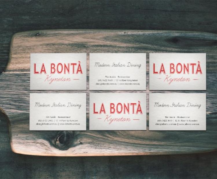 La Bonta Business Cards