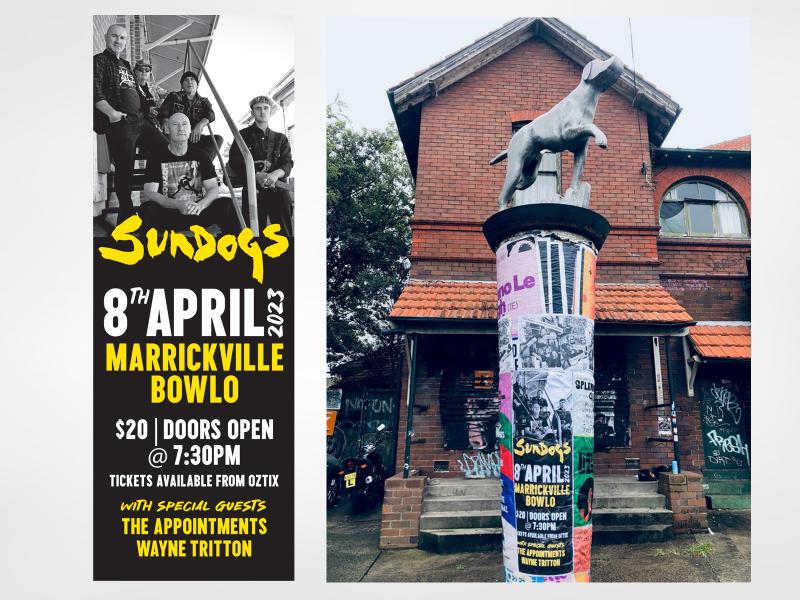 Sundogs Band Pole Poster