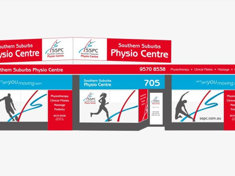 Southern Suburbs Physio Signage