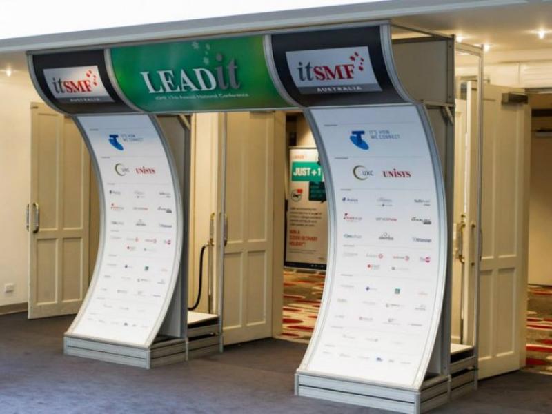 Leadit Expo Signage