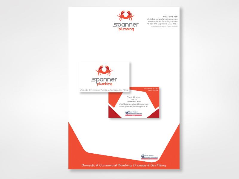 Spanner Plumbing Stationery