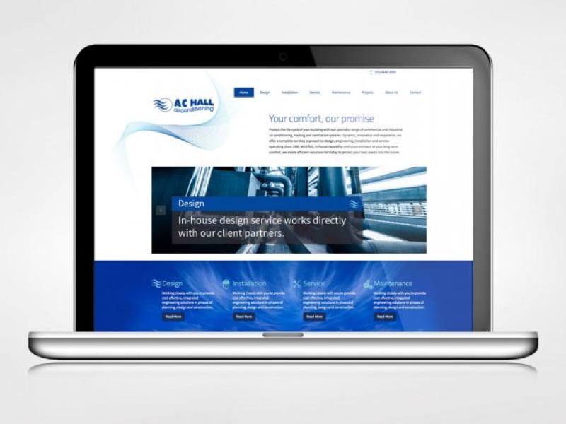 AC Hall Airconditioning Website